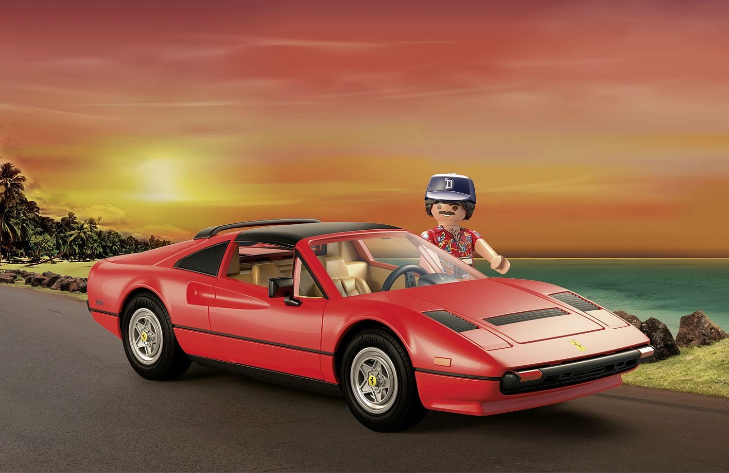 PLAYMOBIL 71343 Classic Car-Magnum p.i. Ferrari 308