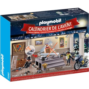 PLAYMOBIL 71347 Advent Calendar Police Museum Theft