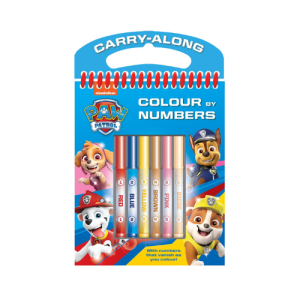 Paw Patrol Colour By Numbers Set