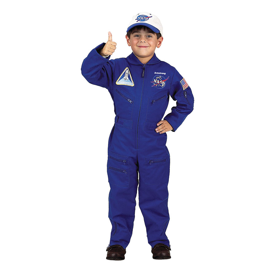 Personalized Jr. Flight Suit with Embroidered Cap