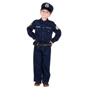 Personalized Jr. Police Officer Suit