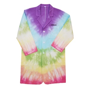 Personalized Jr. Tie Dye Lab Coat