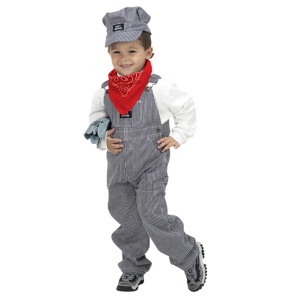 Personalized Jr. Train Engineer Suit