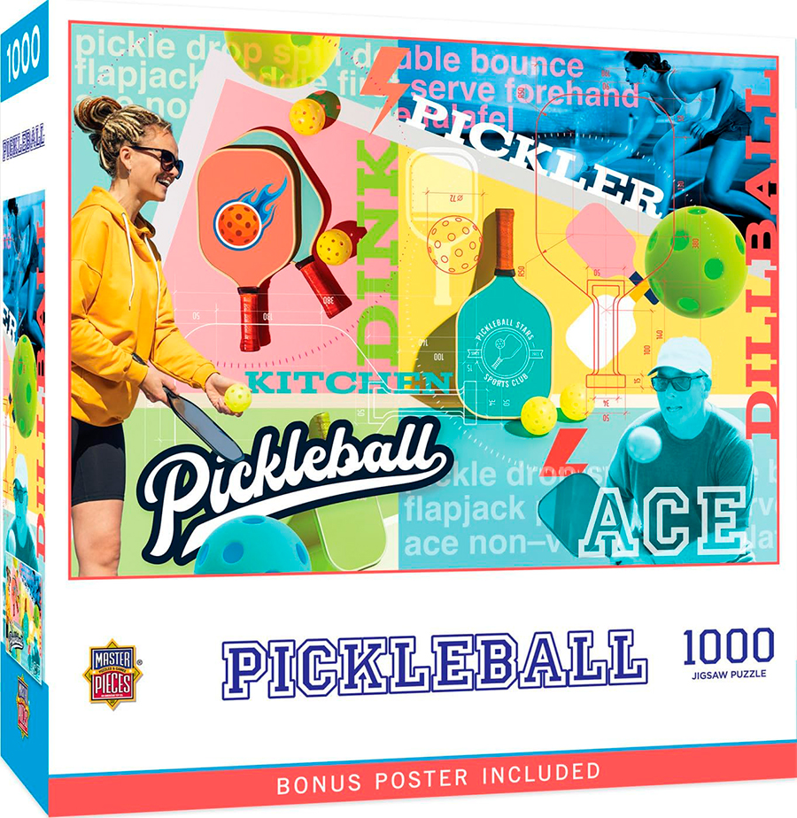 Pickleball 1000 pc Puzzle