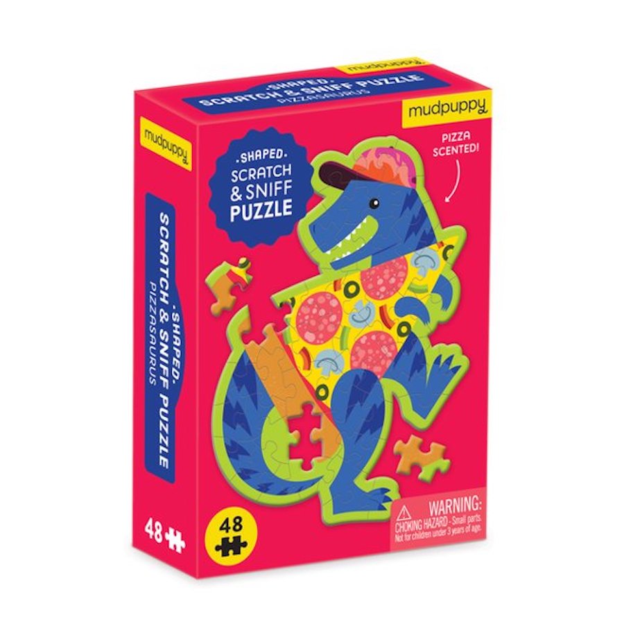 Pizzasaurus 48 piece Mini Scratch & Sniff Puzzle