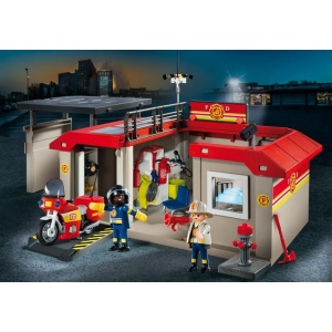 Playmobil 5663 City Action-Take Along Fire Station