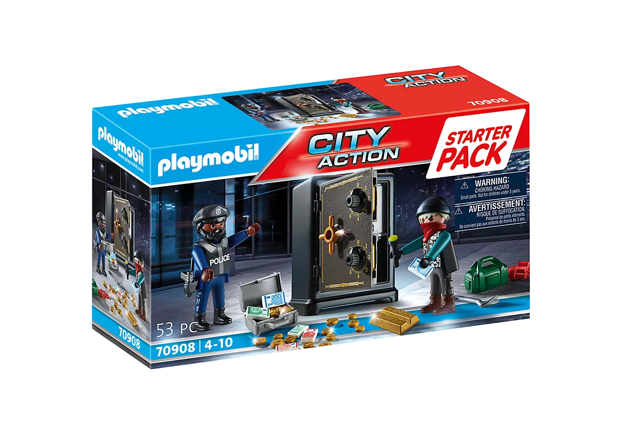 Playmobil 70908 Starter Pack Bank Robbery