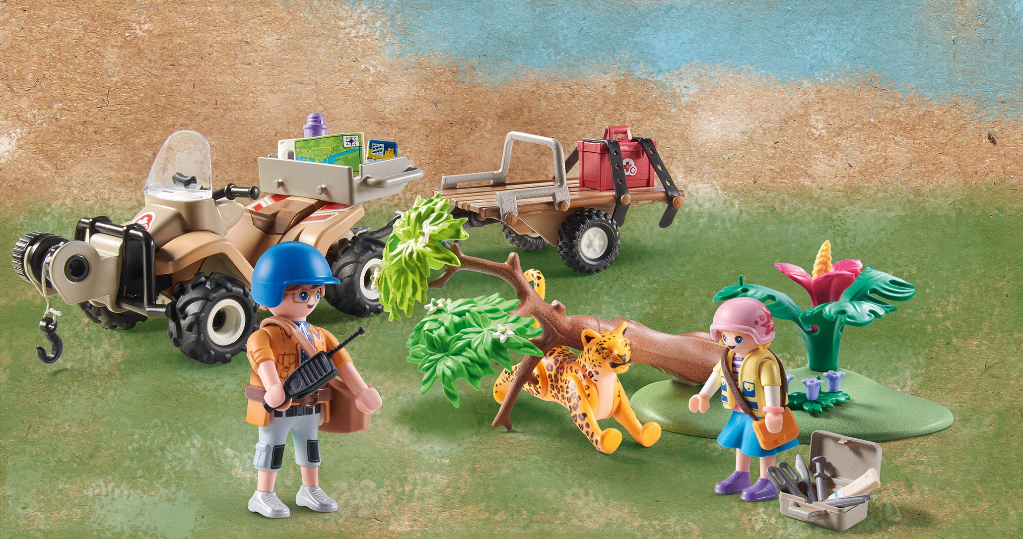 Playmobil 71011 Wiltopia-Animal Rescue Quad