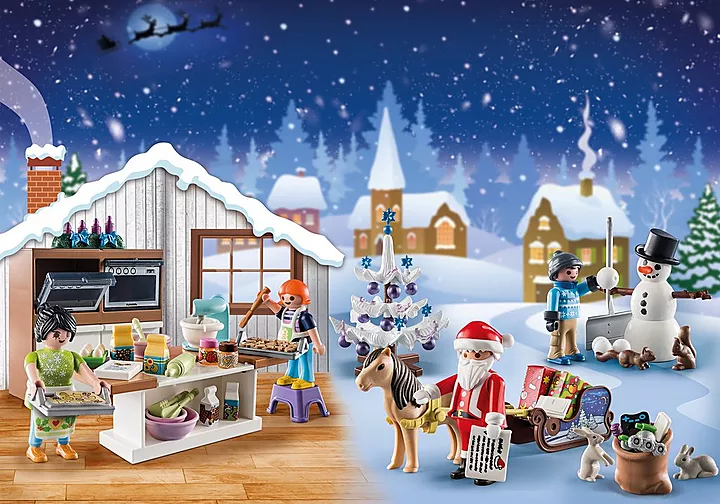 Playmobil 71088 Advent Calendar-Christmas Baking