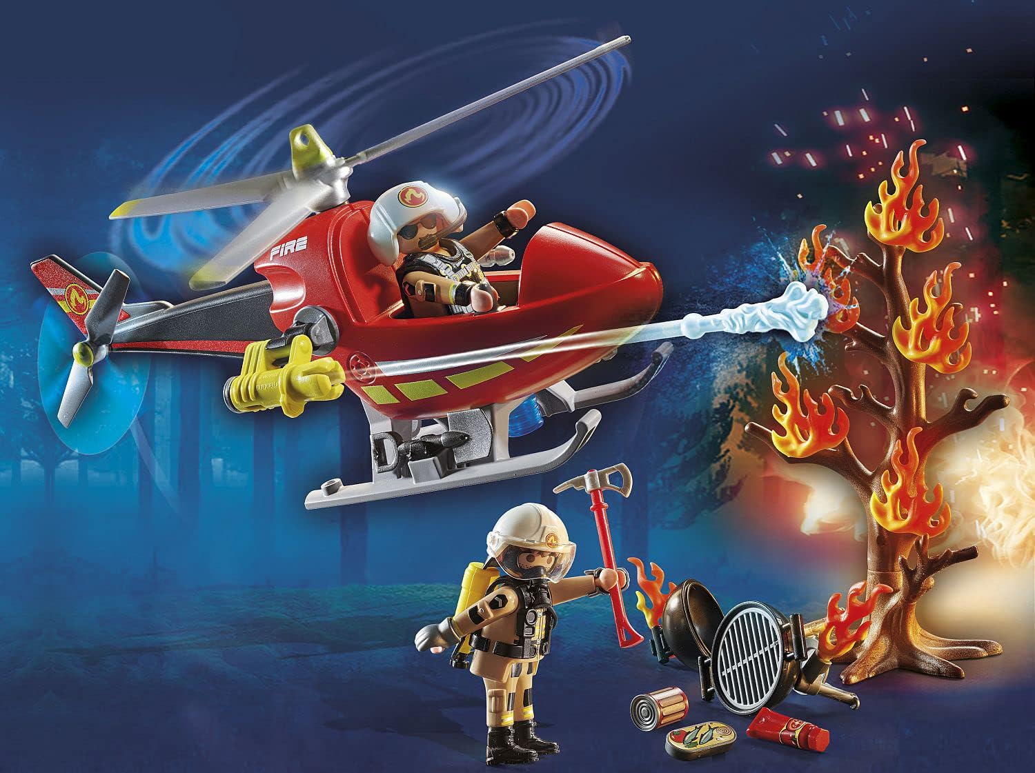 Playmobil 71195 Fire-Rescue Helicopter