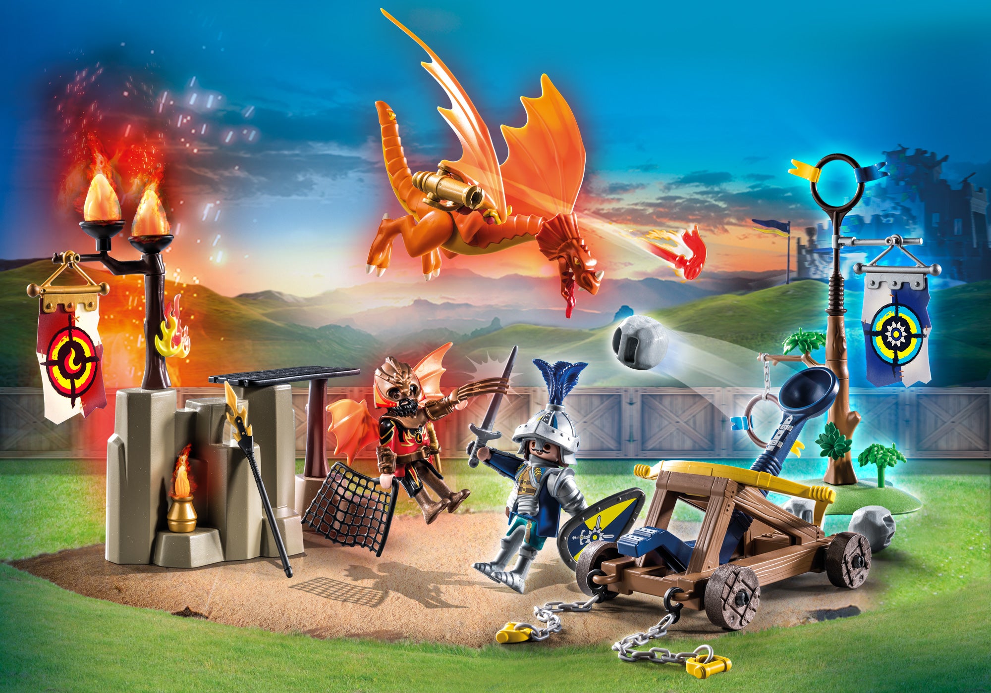 Playmobil 71210 Novelmore vs. Burnham Raiders - Battle Area