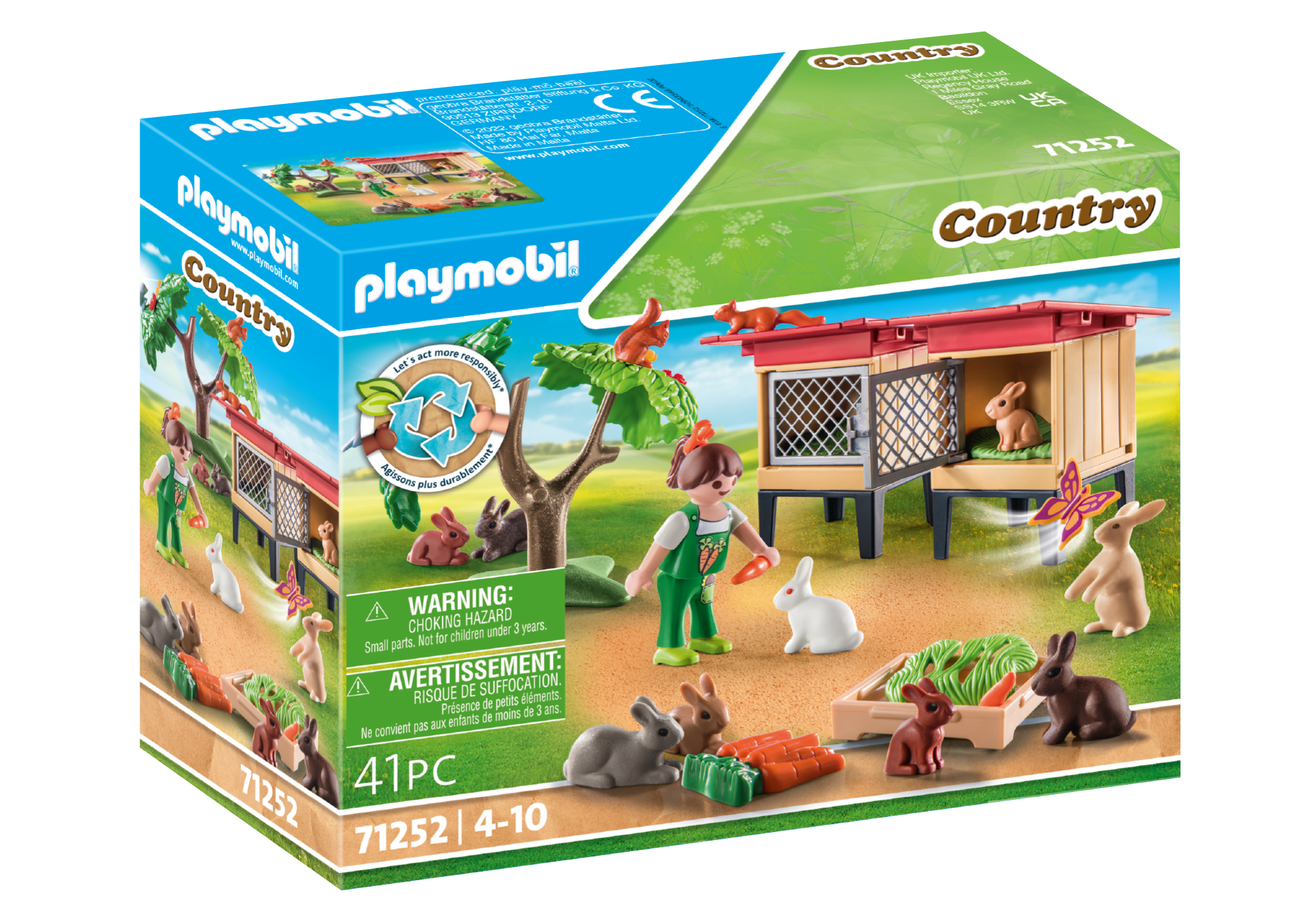 Playmobil 71252 Country-Rabbit Hutch