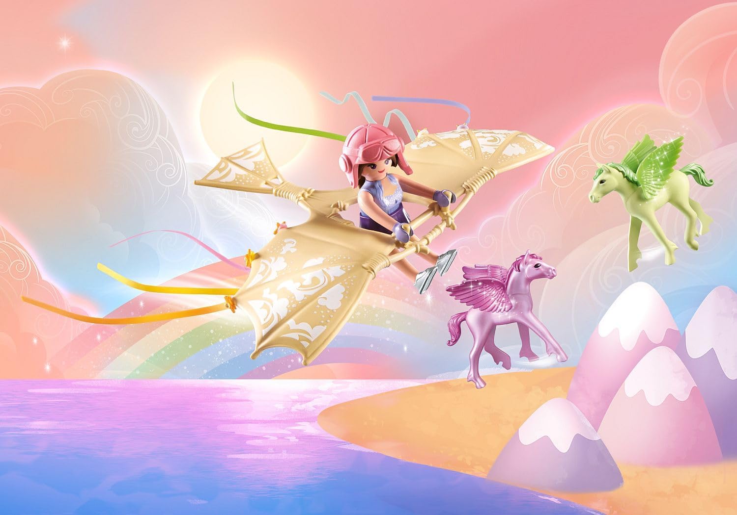 Playmobil 71363 Princess Magic Trip with Pegasus Foals in the Clouds