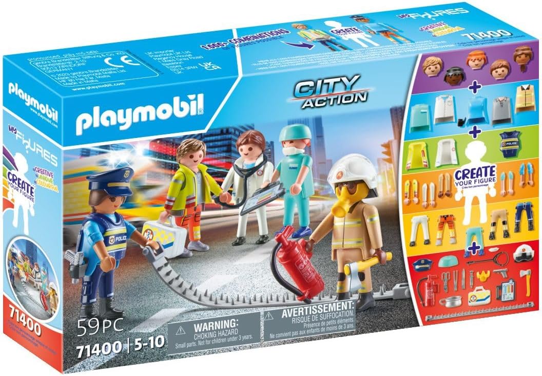 Playmobil 71400 My Figures Hospital Rescue Team