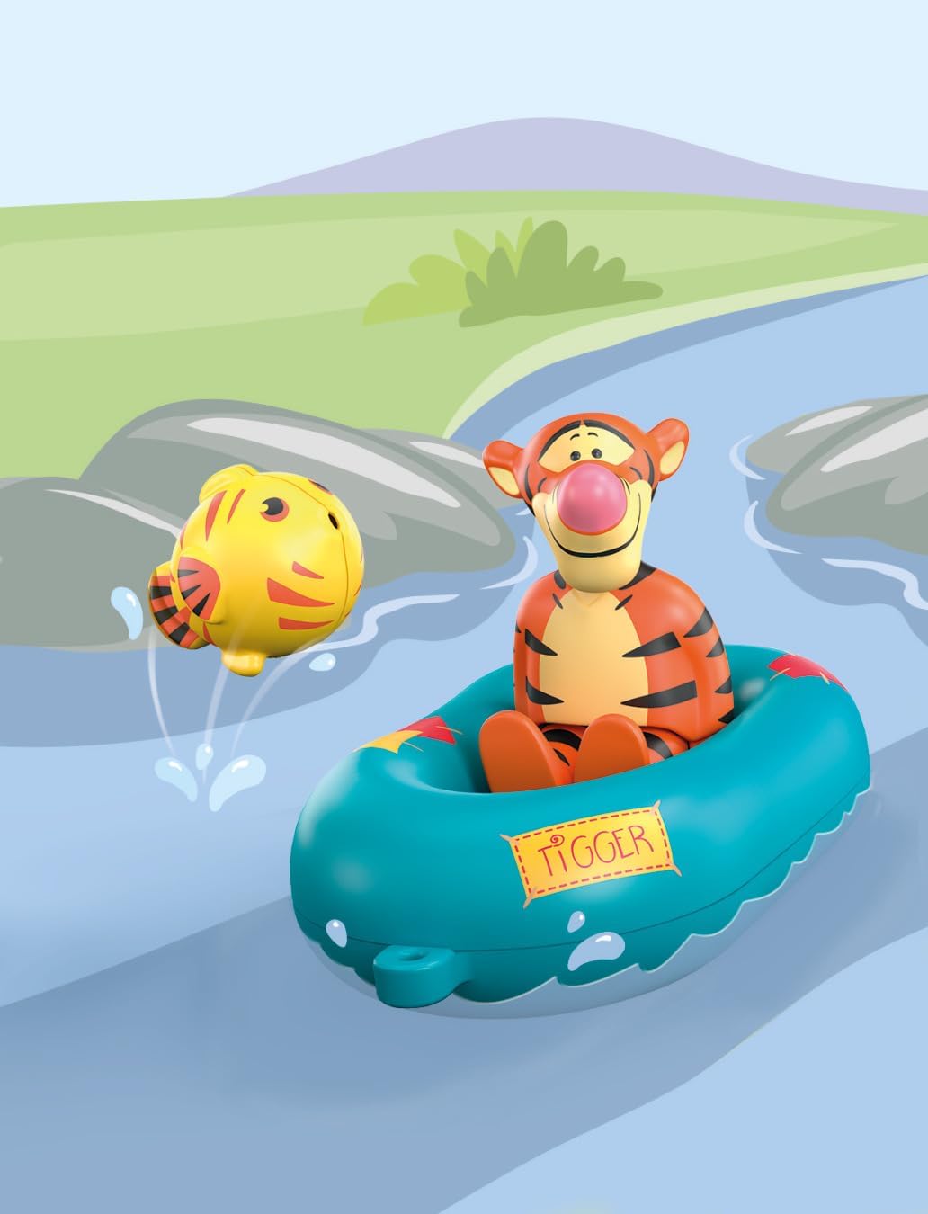 Playmobil 71414 123 & Disney Tigger's Rubber Boat Ride