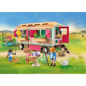 Playmobil 71441 Farm Cosy Cafe with Vegetable Garden