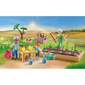 Playmobil 71443 Farm Vegetable garden with grandparents