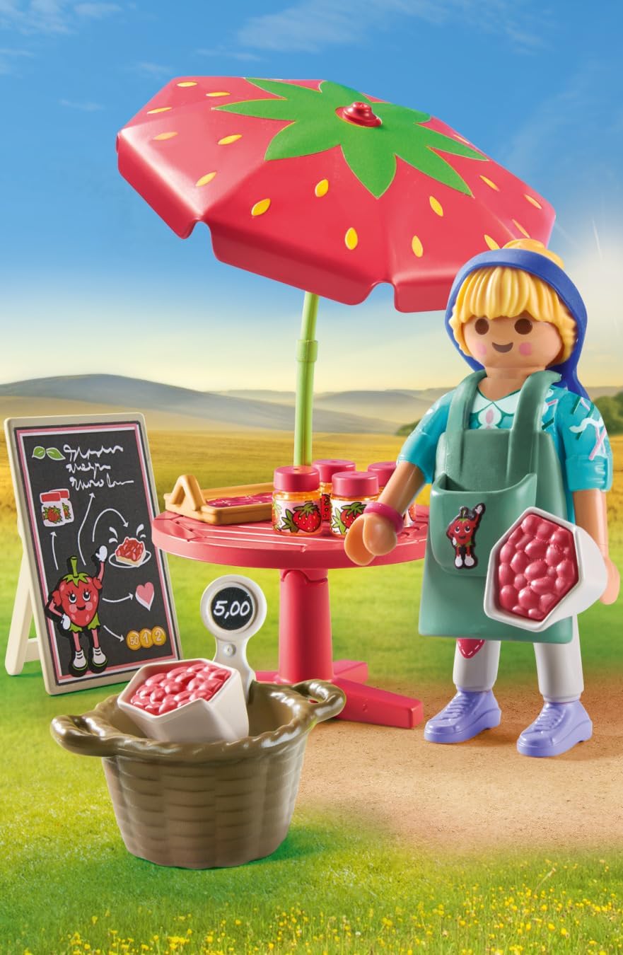 Playmobil 71445 Farm Strawberry Jam Stall