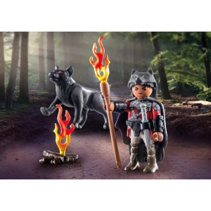 Playmobil 71482 Special Plus Warrior with wolf