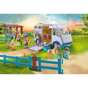 Playmobil 71493 Pony Mobile horse riding school