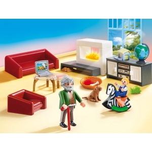 Playmobil Dollhouse - Comfortable Living Room