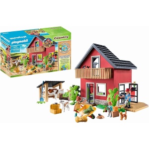 Playmobil Farmhouse with Outdoor Area