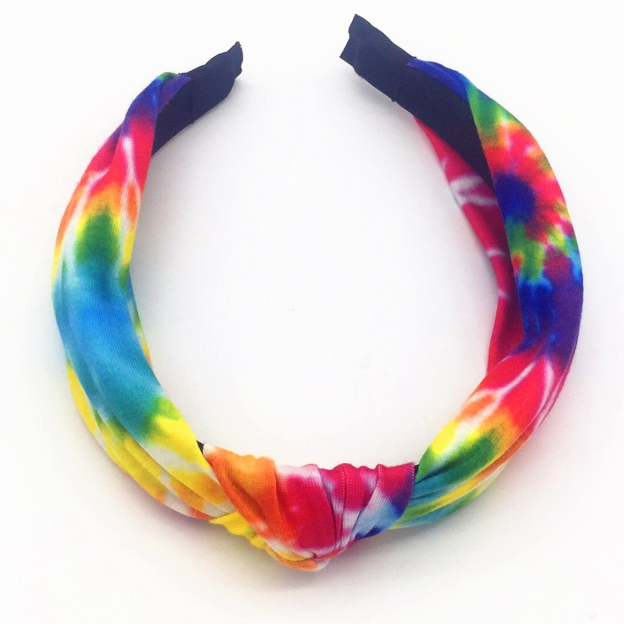 Primary Tie-Dye Knot Headbands