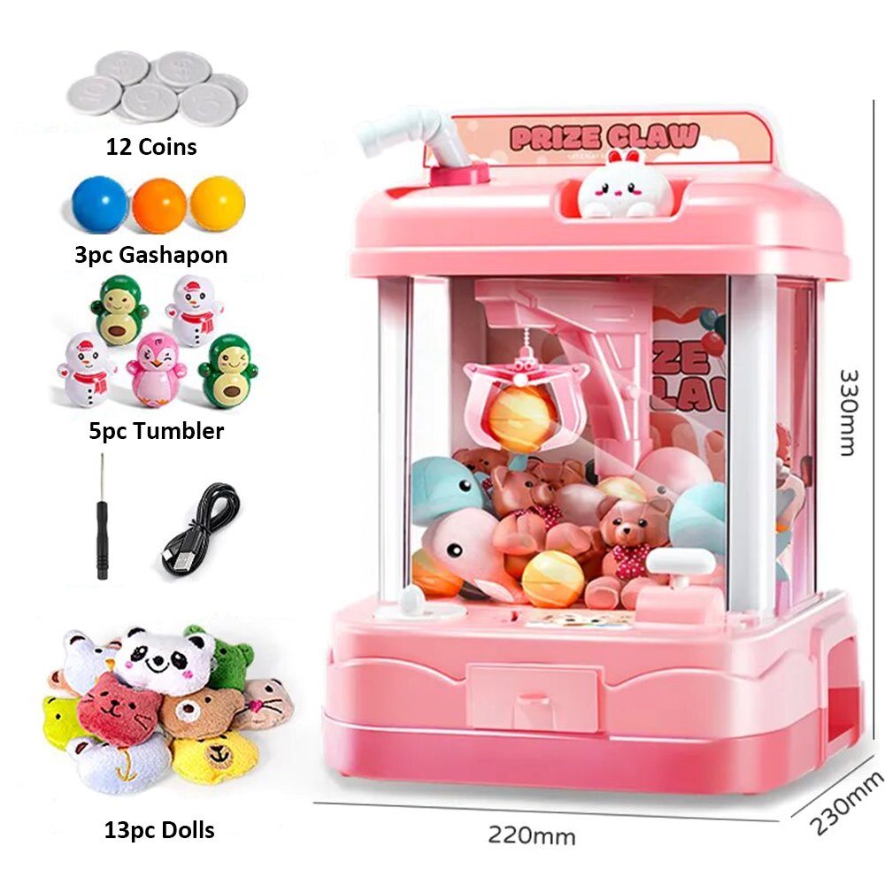 Prize Claw Bunny & Bear Mini Claw Machine