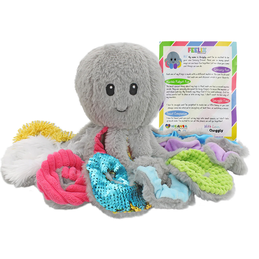 Quiggly - Weighted Sensory Octopus