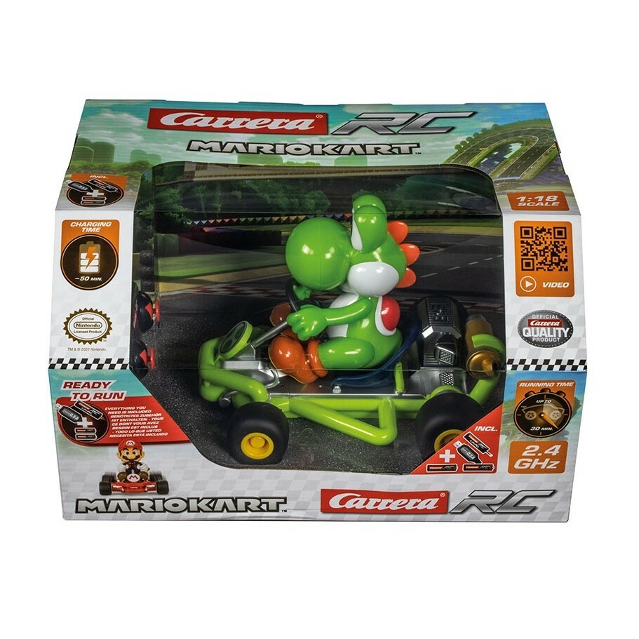 R/C 1:18 MARIOKART - PIPE KART, YOSHI