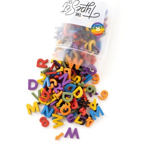 Rainbow Chic Soft Magnetic Letters