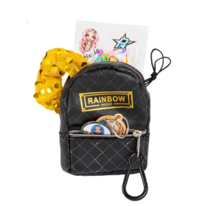 Rainbow High Black Mini Accessory Backpack