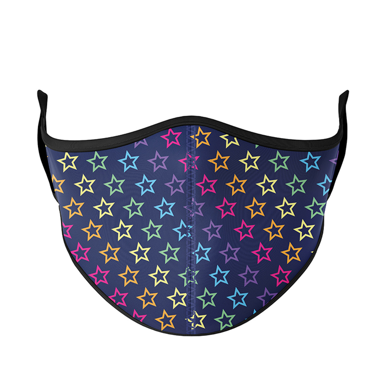 Rainbow Star Power Face Mask