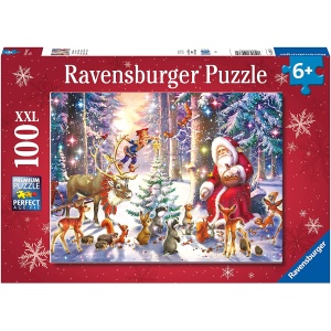 Ravensburger 129379 100 XXL Pieces Christmas in the Forest