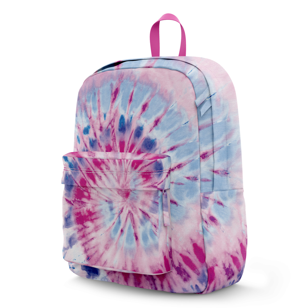 Razzy Tie-Dye Canvas Backpack