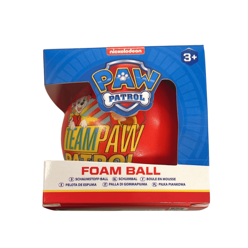 Red Paw Patrol Foam Ball