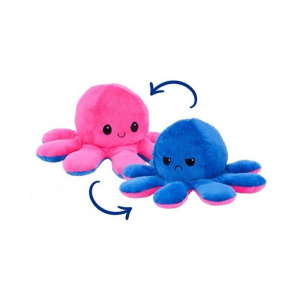 Reversible Octopus Toy Plush