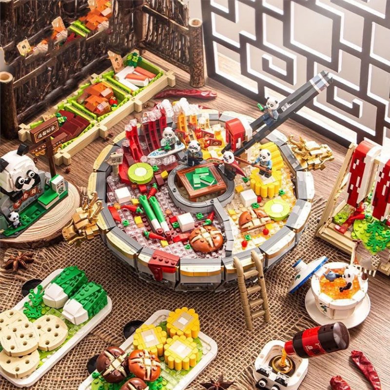 Royal Hot Pot Meal Micro Building Set | NEW