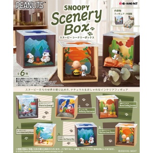 SNOOPY Scenery Box