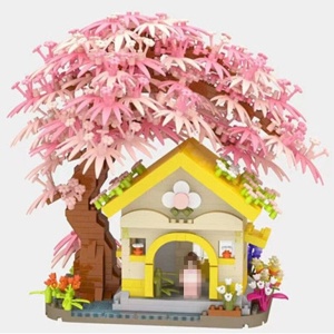 Sakura Cottage Micro Building Set