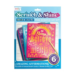 Scratch & Shine Scratch Cards - Amazing Affirmations