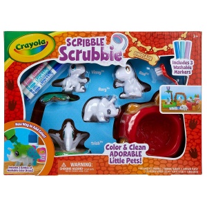 Scribble Scrubbie Pets Dinosaur Set