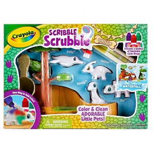 Scribble Scrubbie Pets Dinosaur Waterfall