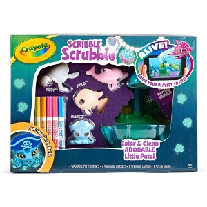 Scribble Scrubbie Pets Glow - Deep Sea Lagoon