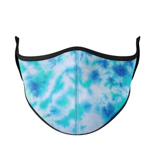 Seafoam Tie-Dye Face Mask