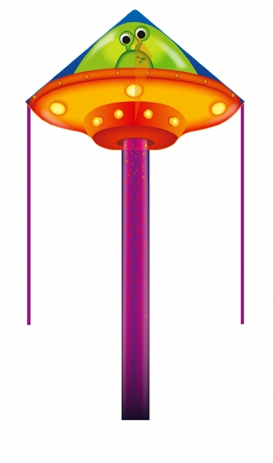 Simple Flyer UFO Kite - 47 inch