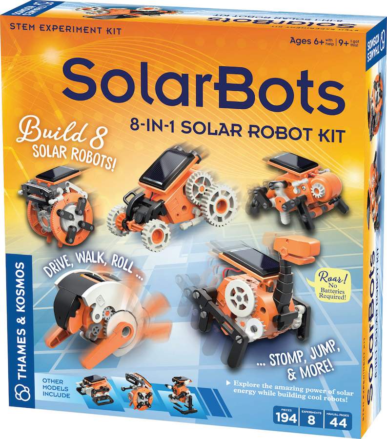 SolarBots: 8-in-1 Robot Kit