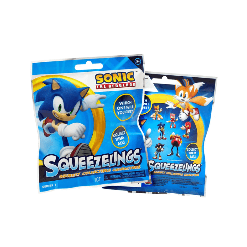 Sonic The Hedgehog Squeezelings Mini Figures Blind Bag