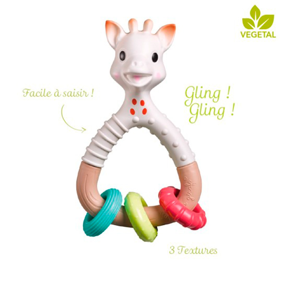 Sophie La Giraffe So'Pure Natur'rings