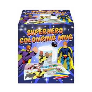 Superhero Colouring Mug